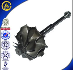 Turbine wheel & shaft